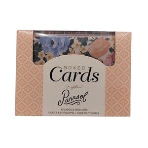 American Crafts A2 Cards, 40 Cards with Envelopes, Maggie Holmes - Parasol, NEW